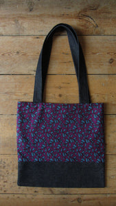 Purple Vine Handbag